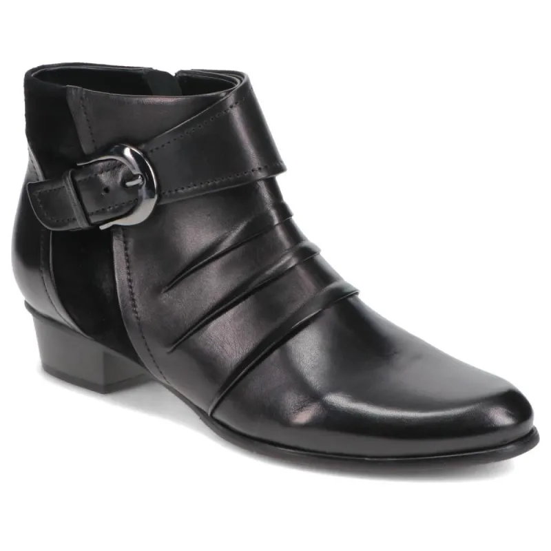 Leather Buckled Ankle Boots - SINO40503 / 326 460 sold by Jones Bootmaker