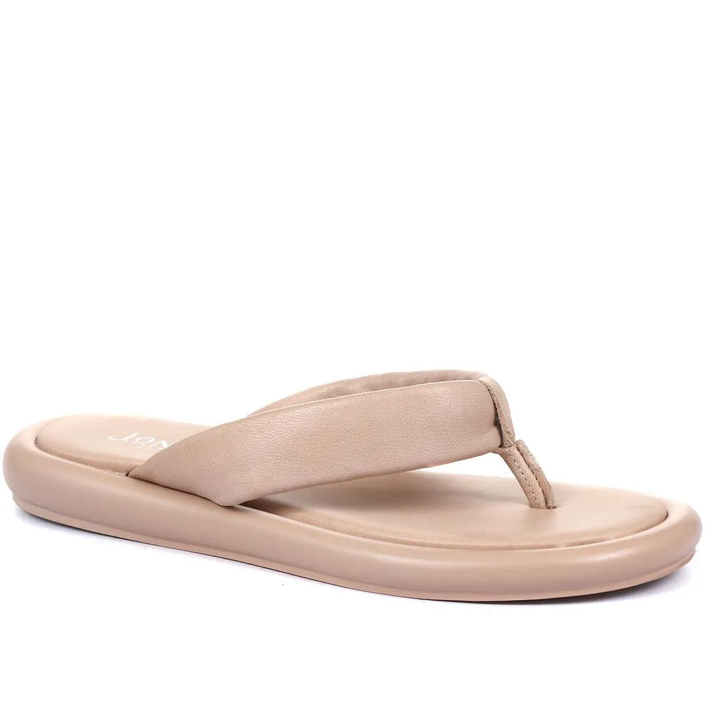 Carine Leather Toe Post Sandals - CARINE / 321 069 sold by Jones Bootmaker product image thumbnail 3