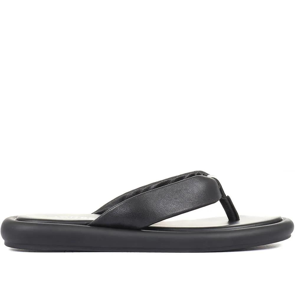 Carine Leather Toe Post Sandals - CARINE / 321 069 sold by Jones Bootmaker product image thumbnail 5
