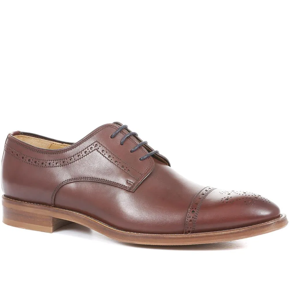 Chino Leather Derby Brogues - CHINO / 321 992 sold by Jones Bootmaker product image thumbnail 2