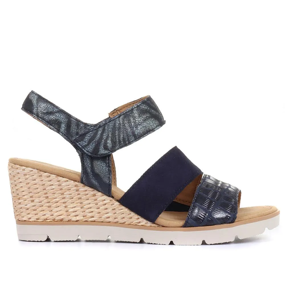 Poet Touch Fastening Wedge Sandals - GAB31533 / 317 982 sold by Jones Bootmaker product image thumbnail 3