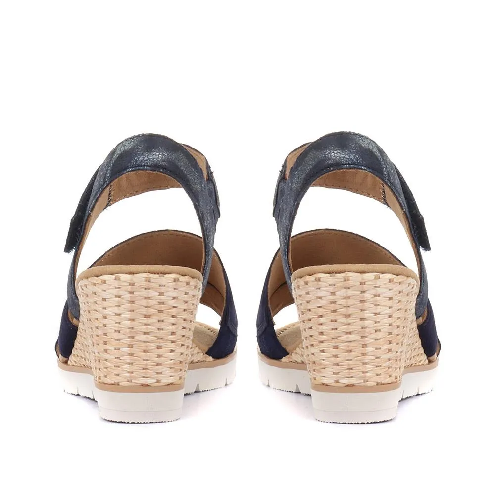 Poet Touch Fastening Wedge Sandals - GAB31533 / 317 982 sold by Jones Bootmaker product image thumbnail 4