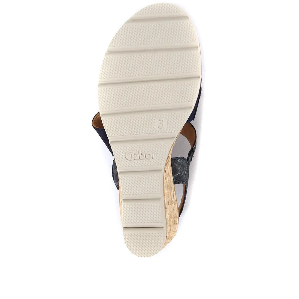 Poet Touch Fastening Wedge Sandals - GAB31533 / 317 982 sold by Jones Bootmaker product image thumbnail 5