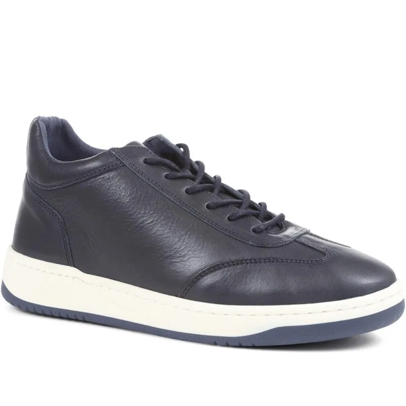 Stalbans Leather High-Top Trainers - STALBANS / 323 130 made by Jones Bootmaker