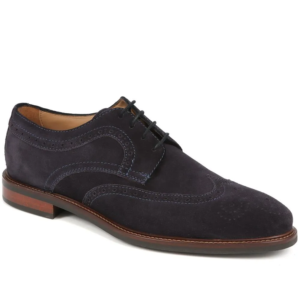 Longwood Suede Derby Brogues - LONGWOOD / 320 482 sold by Jones Bootmaker product image thumbnail 3