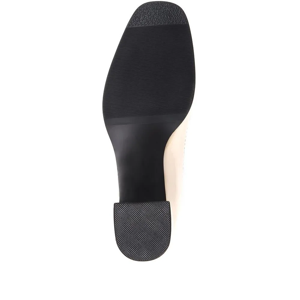 Brielle Patent Leather Heeled Loafers - BRIELLE / 324 701 sold by Jones Bootmaker product image thumbnail 5