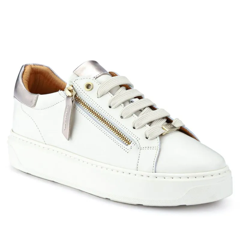 Paulina Chunky Leather Trainers - PAULINA / 326 970 sold by Jones Bootmaker