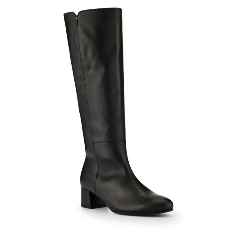 Block-Heel Leather Long Boots - GAB40533 / 326 846 sold by Jones Bootmaker