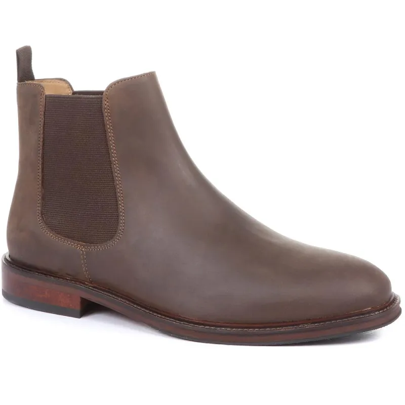 Debden Oiled Nubuck Leather Chelsea Boots - DEBDEN / 320 461 sold by Jones Bootmaker