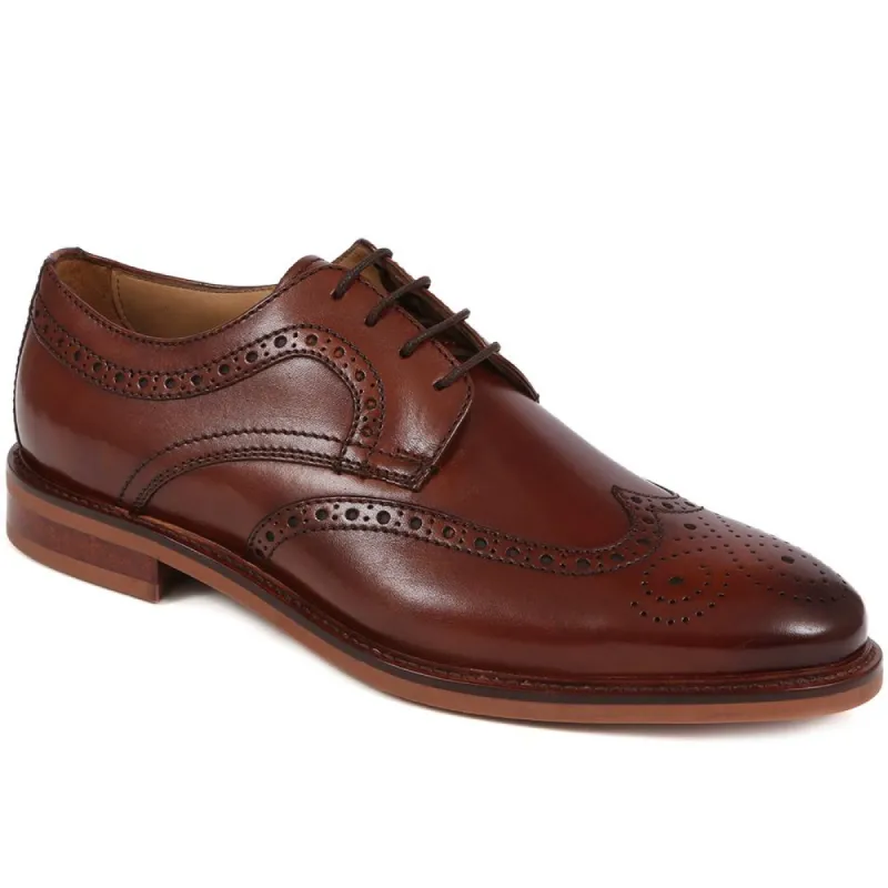 Longwood Suede Derby Brogues - LONGWOOD / 320 482 sold by Jones Bootmaker