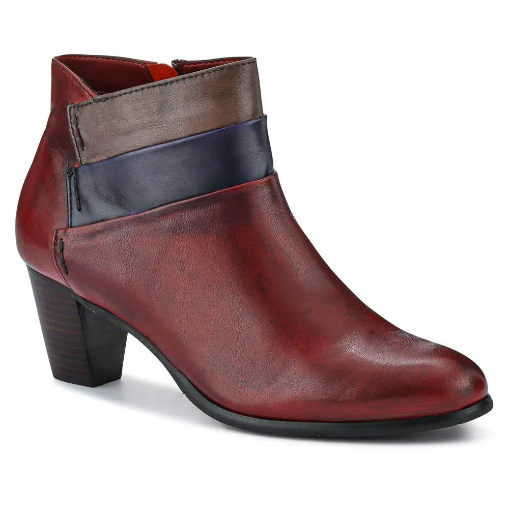 Leather Block-Heeled Ankle Boots - BEDEN40506 / 327 484 sold by Jones Bootmaker product image thumbnail 4