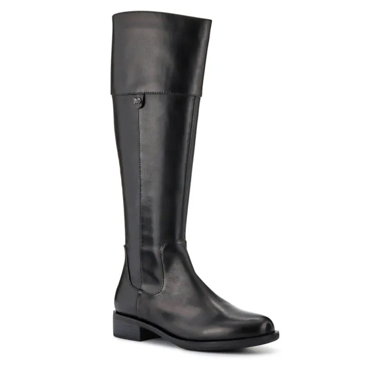 Leather Block-Heeled Long Boots - BEDEN40502 / 327 477 sold by Jones Bootmaker