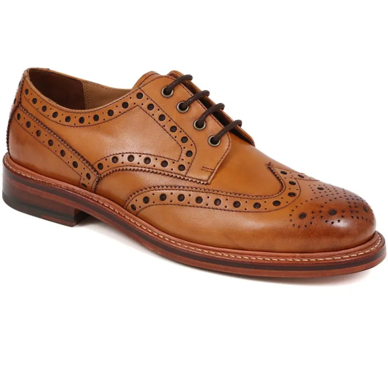 Bushwick Goodyear Welted Leather Brogues - BUSHWICK / 319 886 sold by Jones Bootmaker