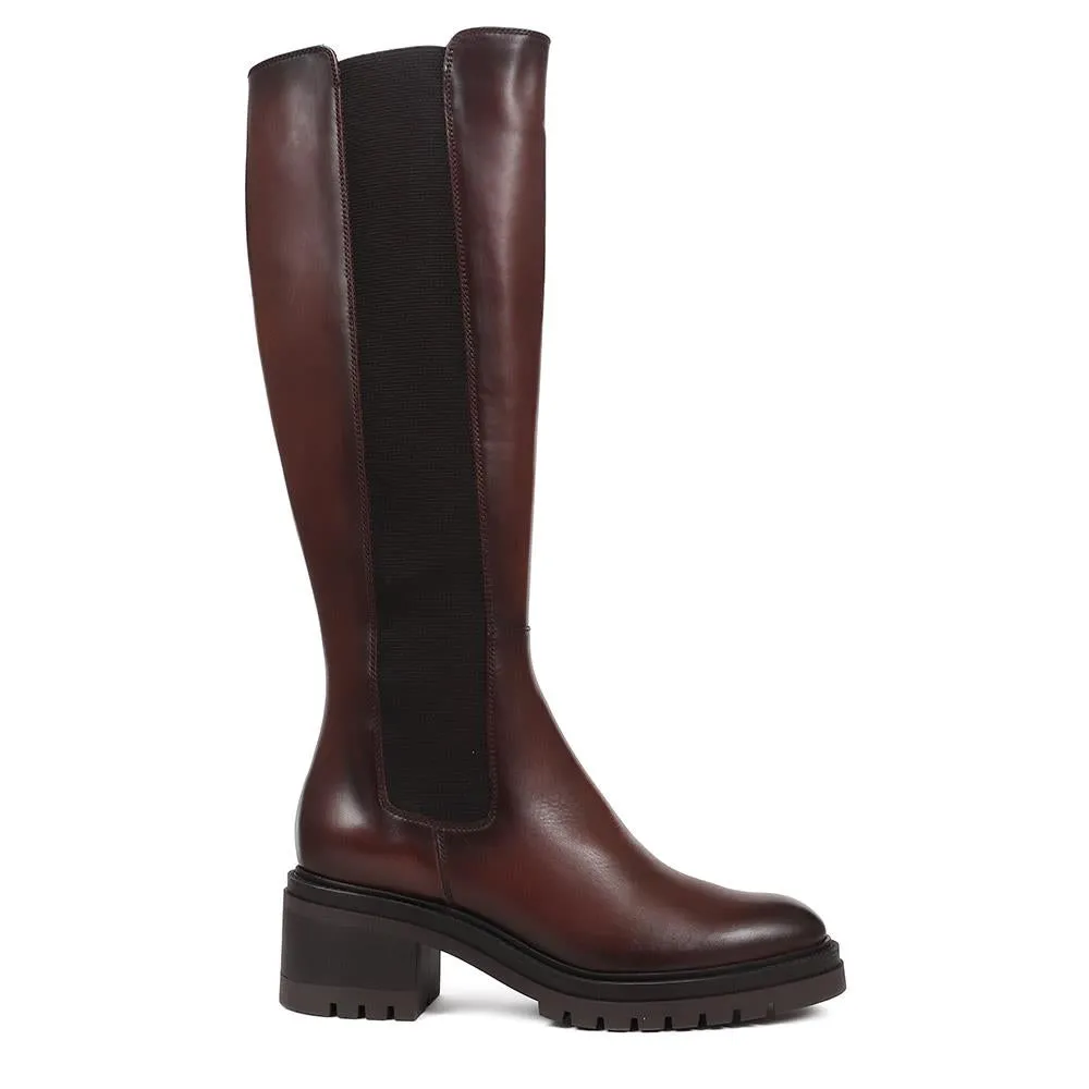 Domenica Leather Knee Length Boots - DOMENICA / 324 253 sold by Jones Bootmaker product image thumbnail 3
