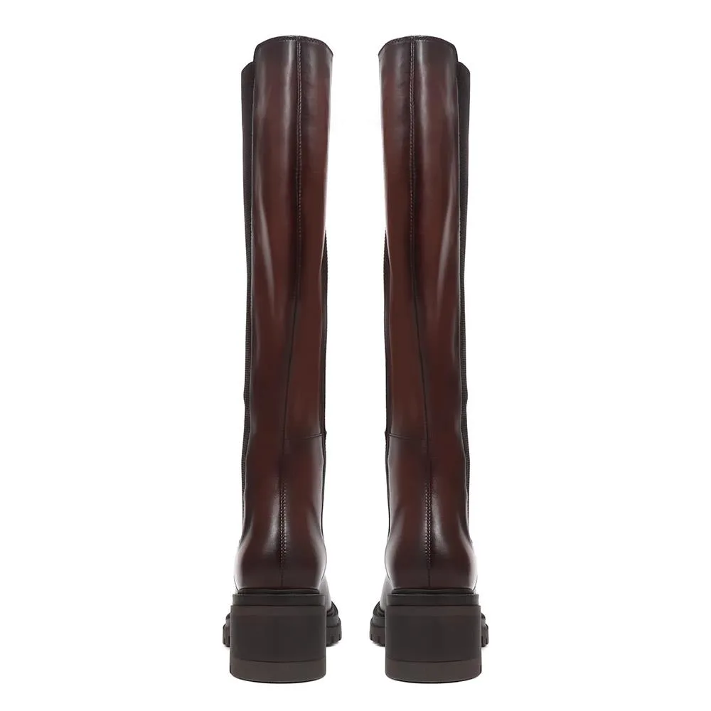 Domenica Leather Knee Length Boots - DOMENICA / 324 253 sold by Jones Bootmaker product image thumbnail 4