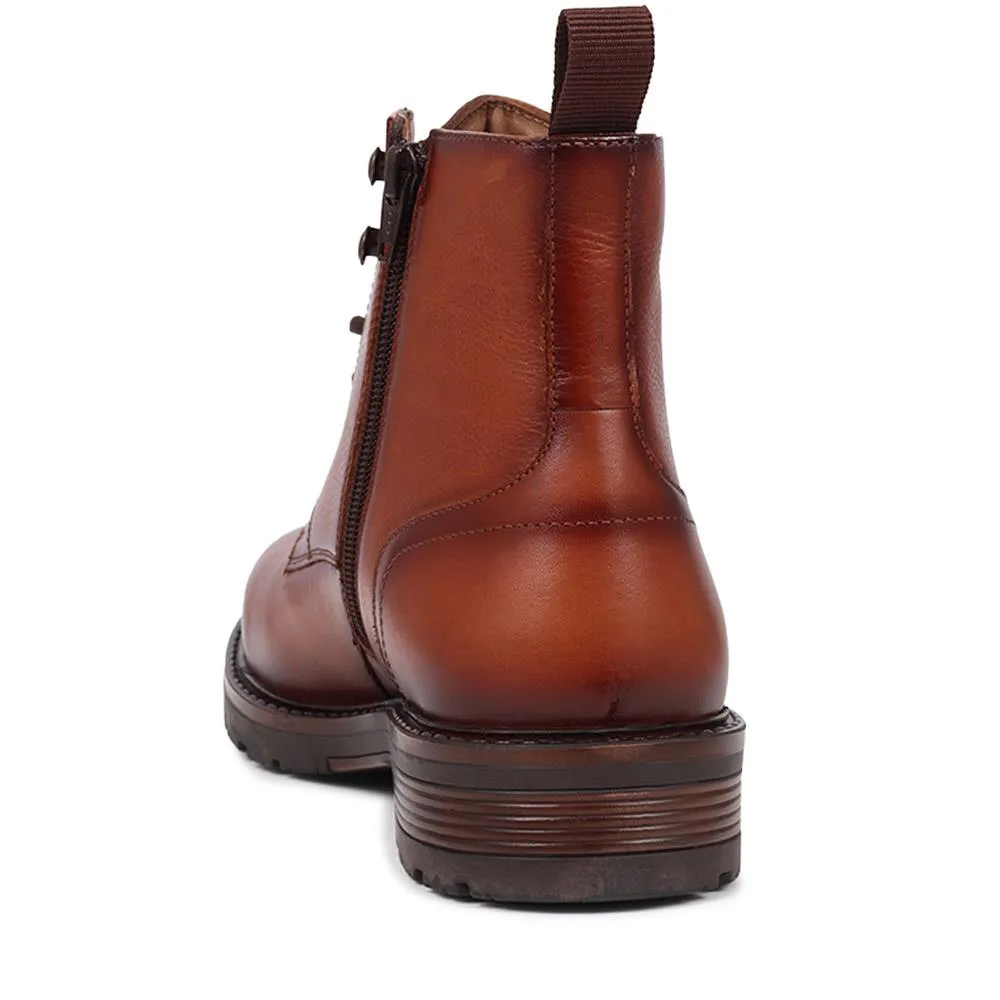 Derry Leather Lace-Up Boots - DERRY / 325 924 sold by Jones Bootmaker product image thumbnail 4