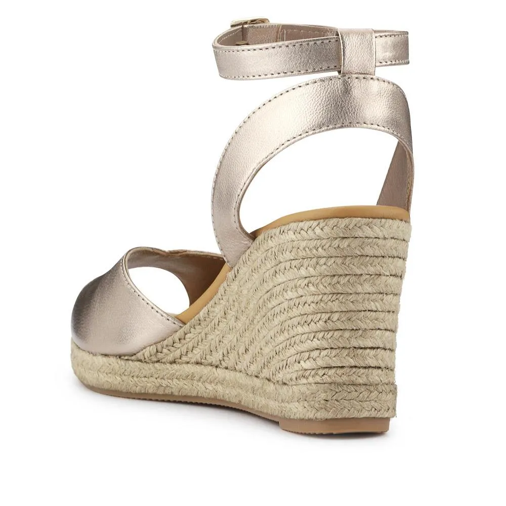 Leather Wedge-Heeled Sandals - MARCHESA / 327 169 sold by Jones Bootmaker product image thumbnail 3