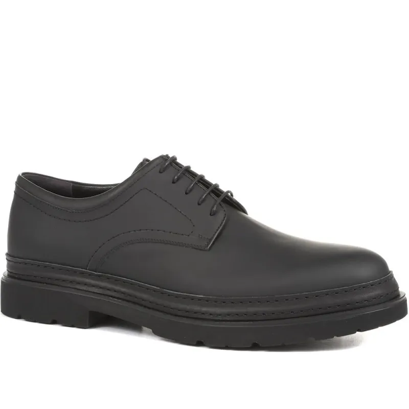 Leyton Leather Derby Shoes - LEYTON / 322 254 sold by Jones Bootmaker