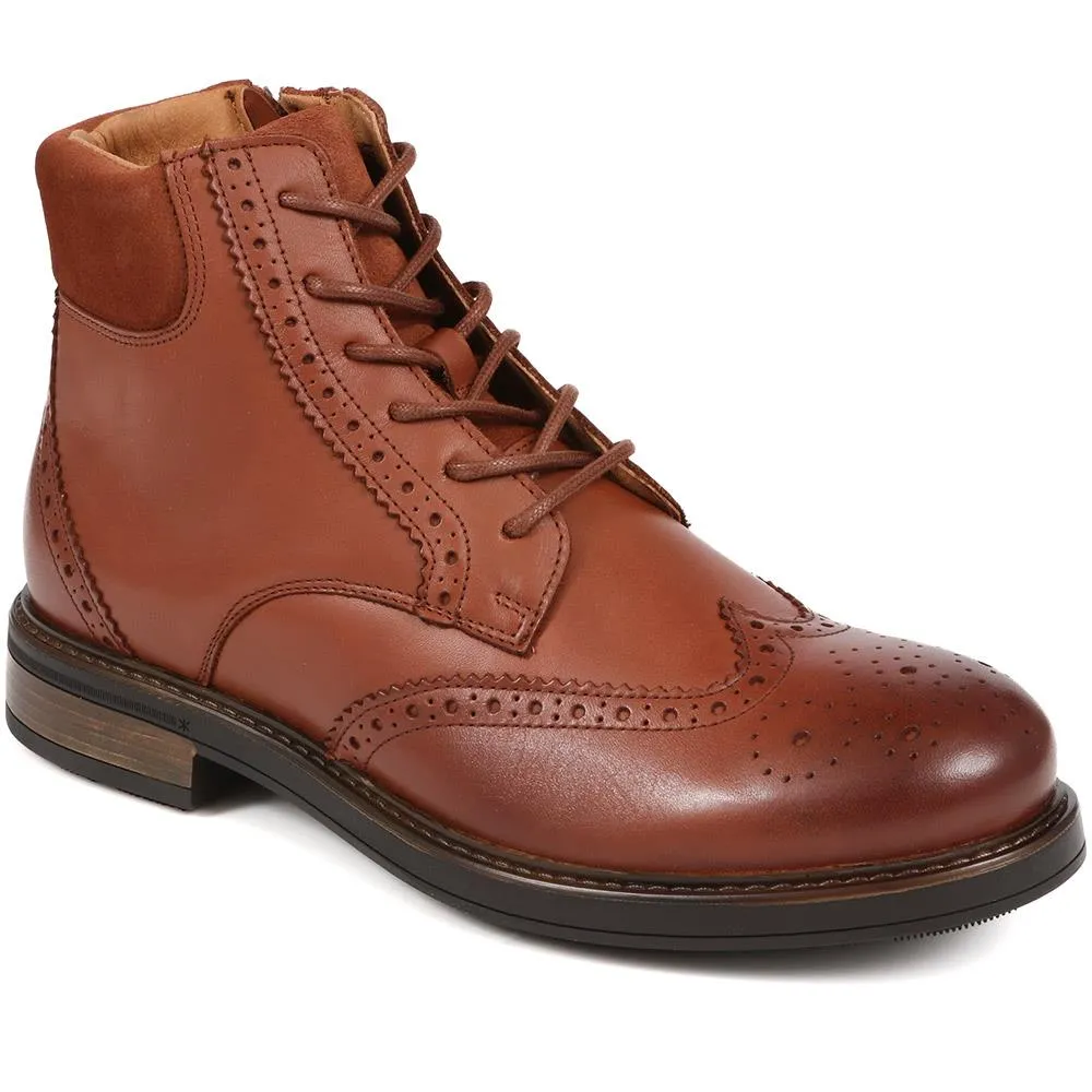 Deon Brogue Detailed Leather Boots - DEON / 324 500 sold by Jones Bootmaker product image thumbnail 3