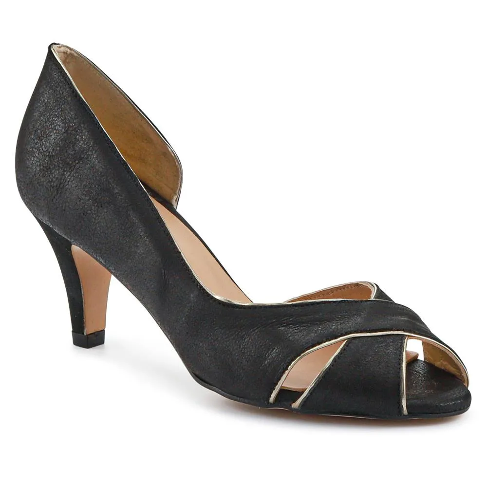Xyla Leather Court Shoes - XYLA / 327 447 sold by Jones Bootmaker product image thumbnail 2