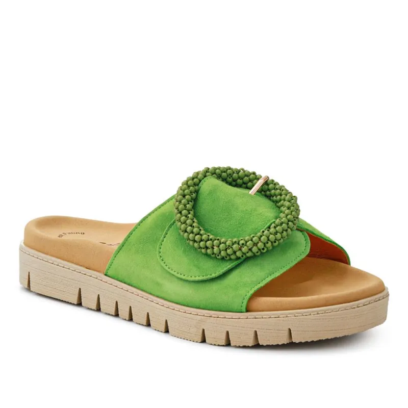 Leather Chunky Mule Sandals - GAB41507 / 326 988 sold by Jones Bootmaker