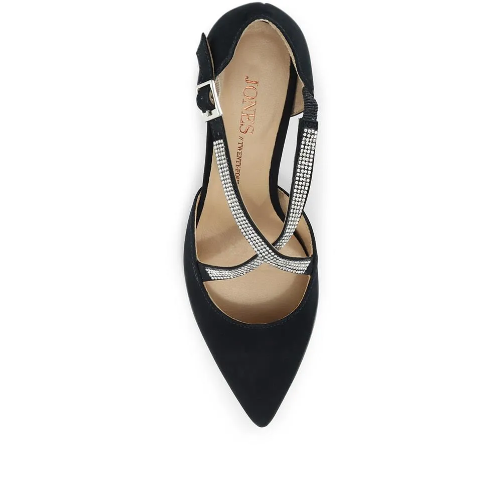 Embellished Mid-Heel Court Shoe - GLO30517 / 317 358 sold by Jones Bootmaker product image thumbnail 5