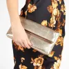 Wylie Fold-over Metallic Clutch - WYLIE / 323 893 sold by Jones Bootmaker