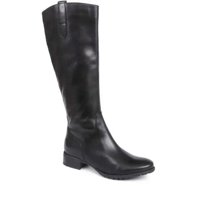 Cinzia Leather Riding Boots - CINZIA / 320 543 sold by Jones Bootmaker