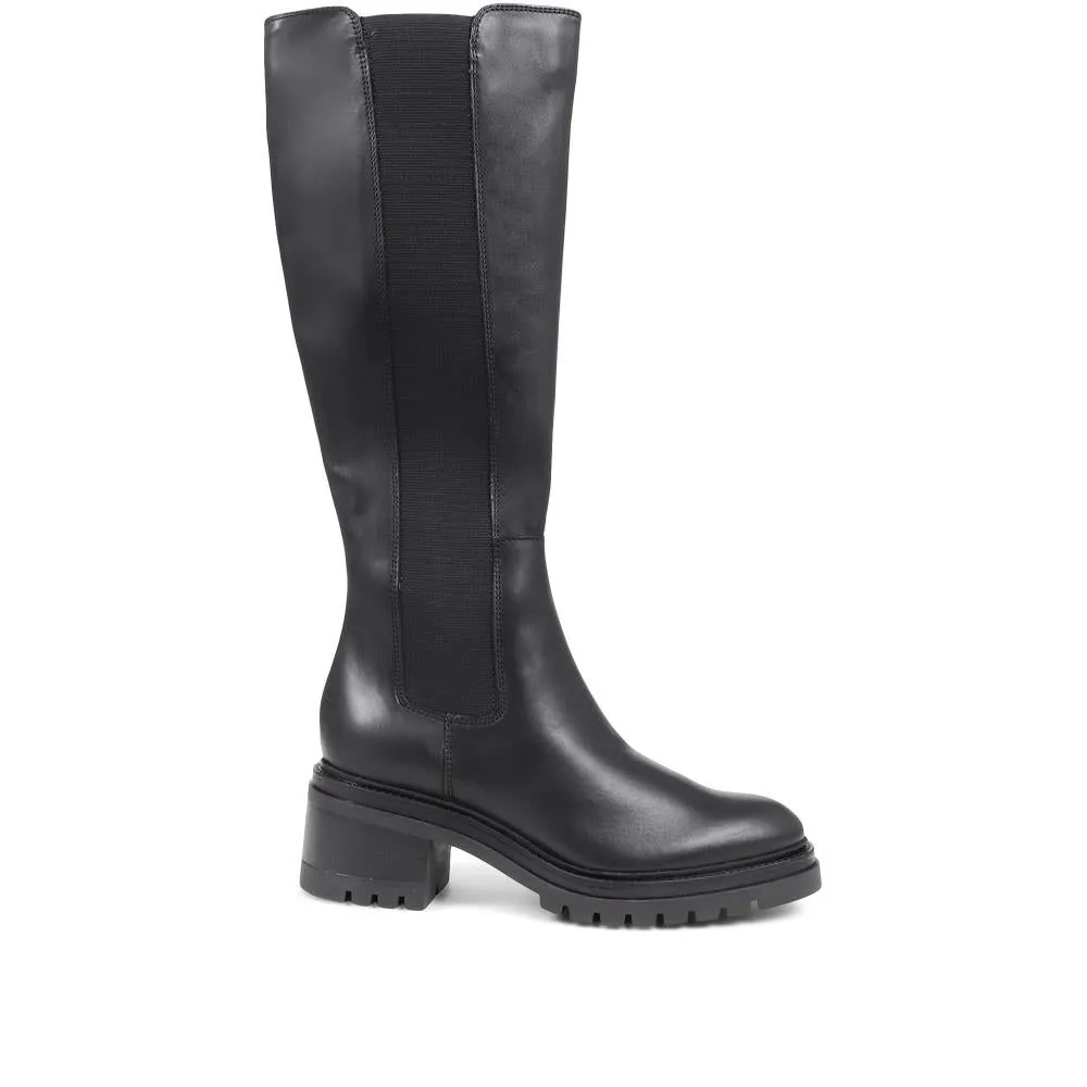 Domenica Leather Knee Length Boots - DOMENICA / 324 253 sold by Jones Bootmaker product image thumbnail 2