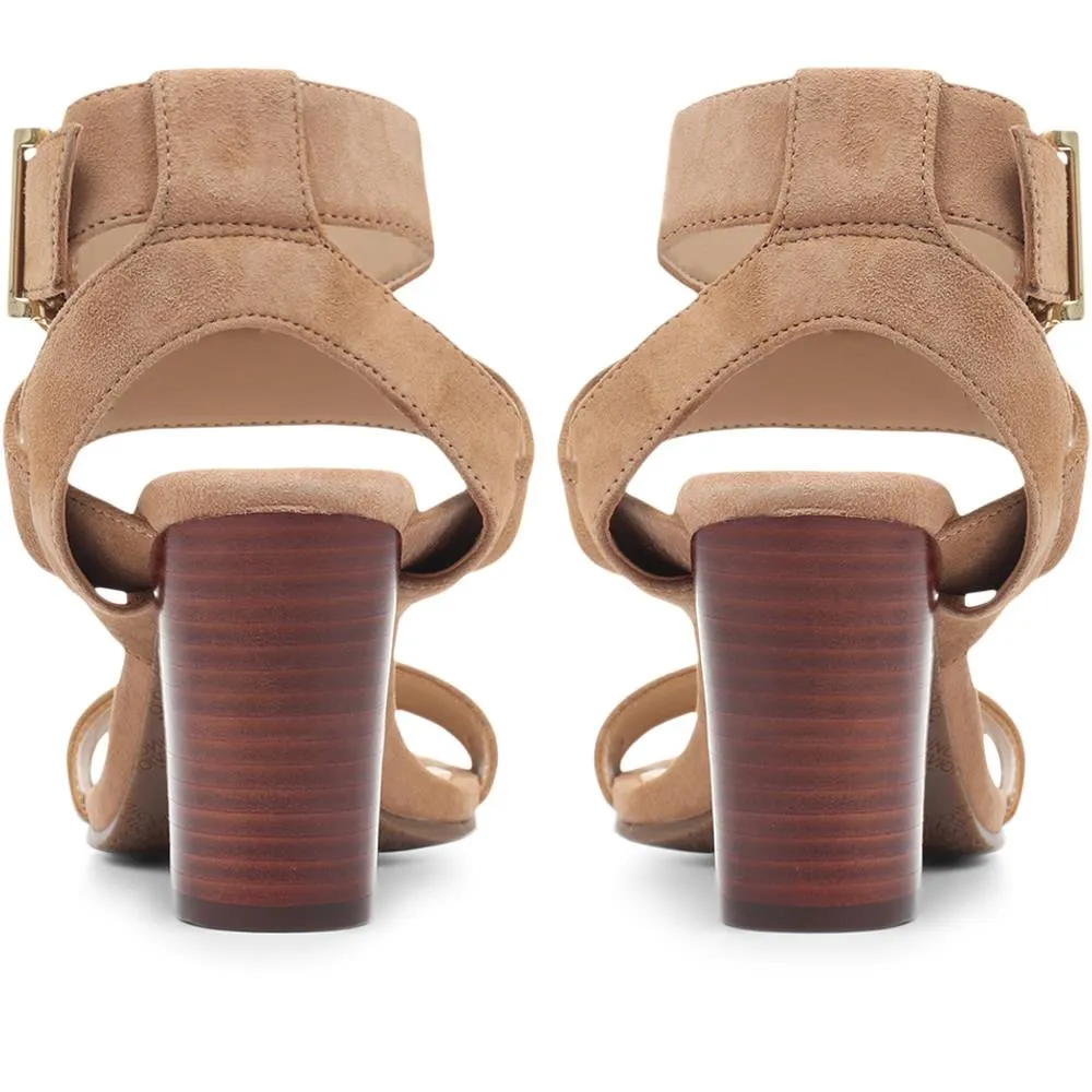 Sofia Suede Heeled Sandals - VION31501 / 318 646 sold by Jones Bootmaker product image thumbnail 3