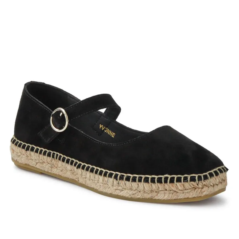 Yvonne Leather Mary Jane Espadrilles - YVONNE / 327 518 sold by Jones Bootmaker
