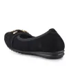 Yvette Leather Wide-Fit Ballet Pumps - YVETTE / 326 959 sold by Jones Bootmaker