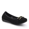 Yvette Leather Wide-Fit Ballet Pumps - YVETTE / 326 959 sold by Jones Bootmaker