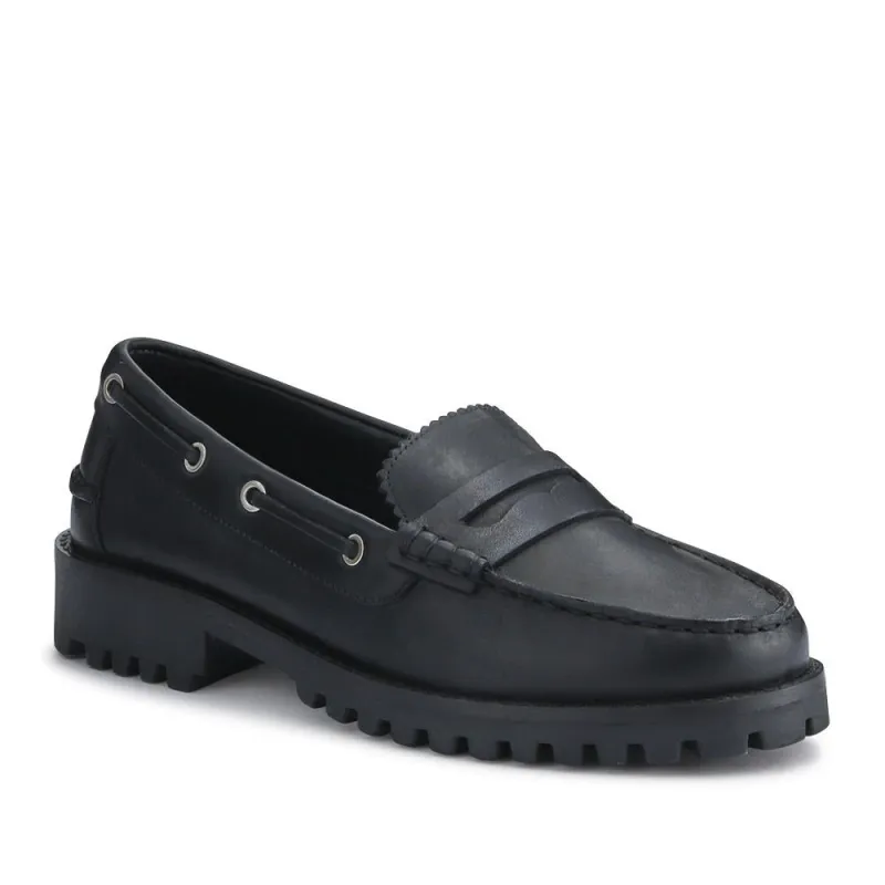 Miuccia Leather Moccasins - MIUCCIA / 327 248 sold by Jones Bootmaker