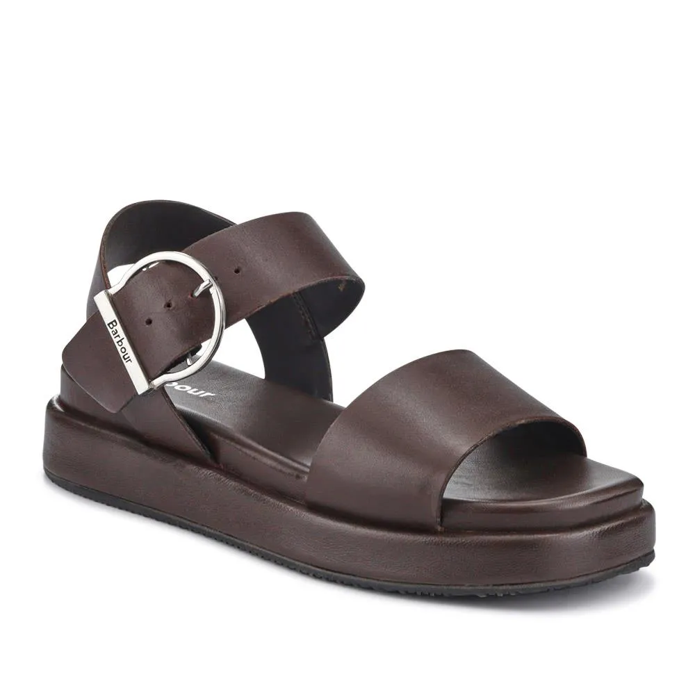 Big-Buckled Leather Sandals - BARBR41509 / 326 765 sold by Jones Bootmaker