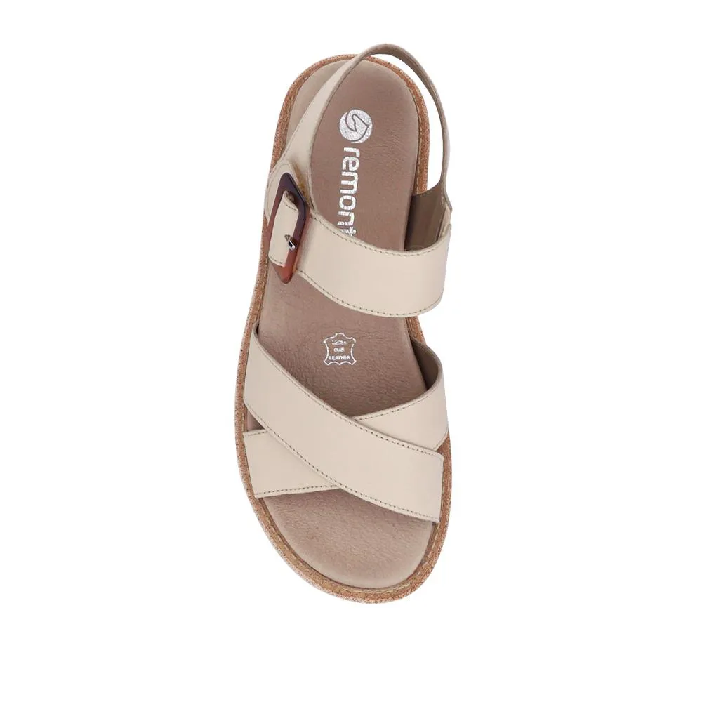 Chunky Leather Twin-Strap Sandals - DRS41517 / 327 094 sold by Jones Bootmaker product image thumbnail 4