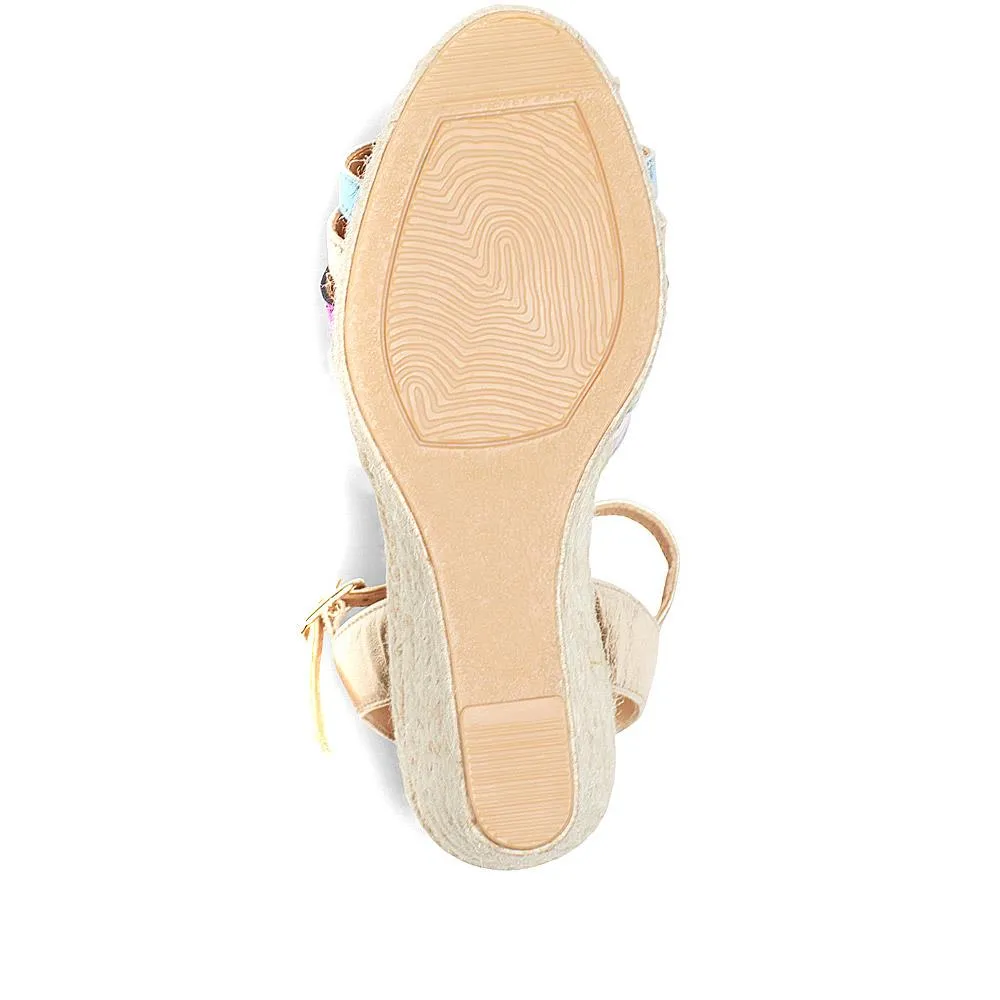 Alivia Espadrille Wedge Heels - ALIVIA / 323 627 sold by Jones Bootmaker product image thumbnail 5