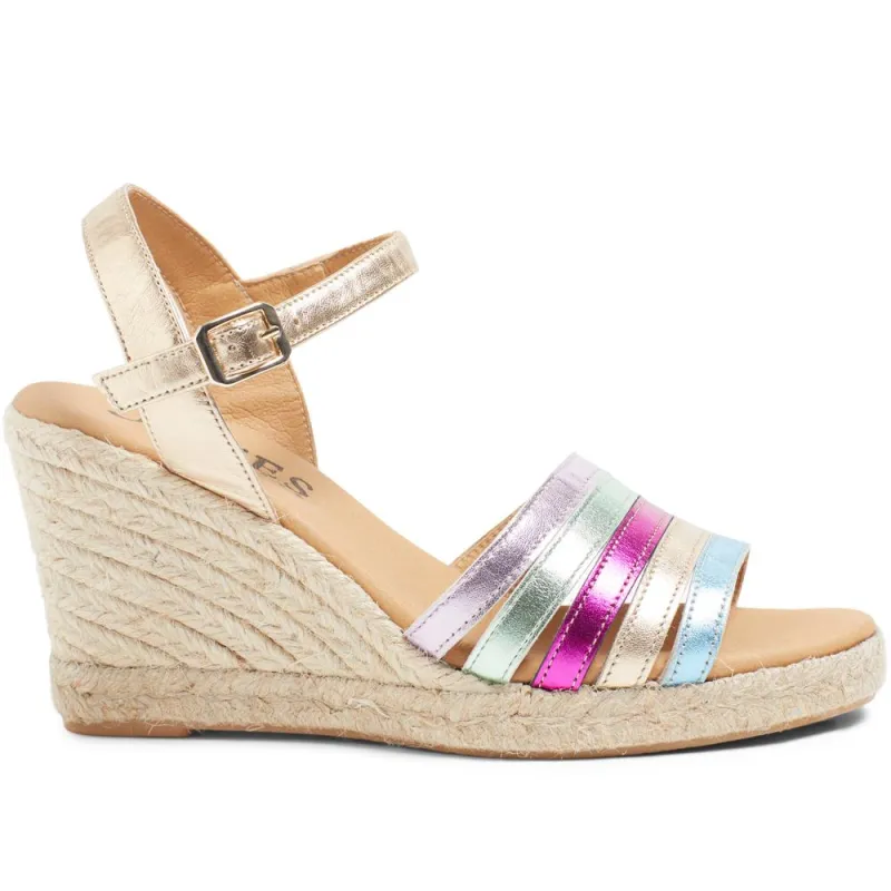 Alivia Espadrille Wedge Heels - ALIVIA / 323 627 sold by Jones Bootmaker