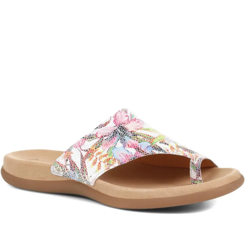 Lanzarote Leather Toe Loop Mules - GAB29615 / 314 556 sold by Jones Bootmaker