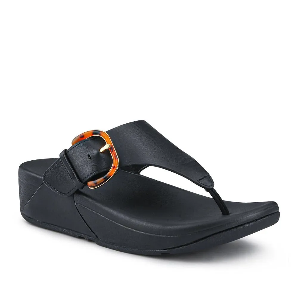 Leather Buckled Toe-Post Sandals - FITF41521 / 326 867 sold by Jones Bootmaker product image thumbnail 3