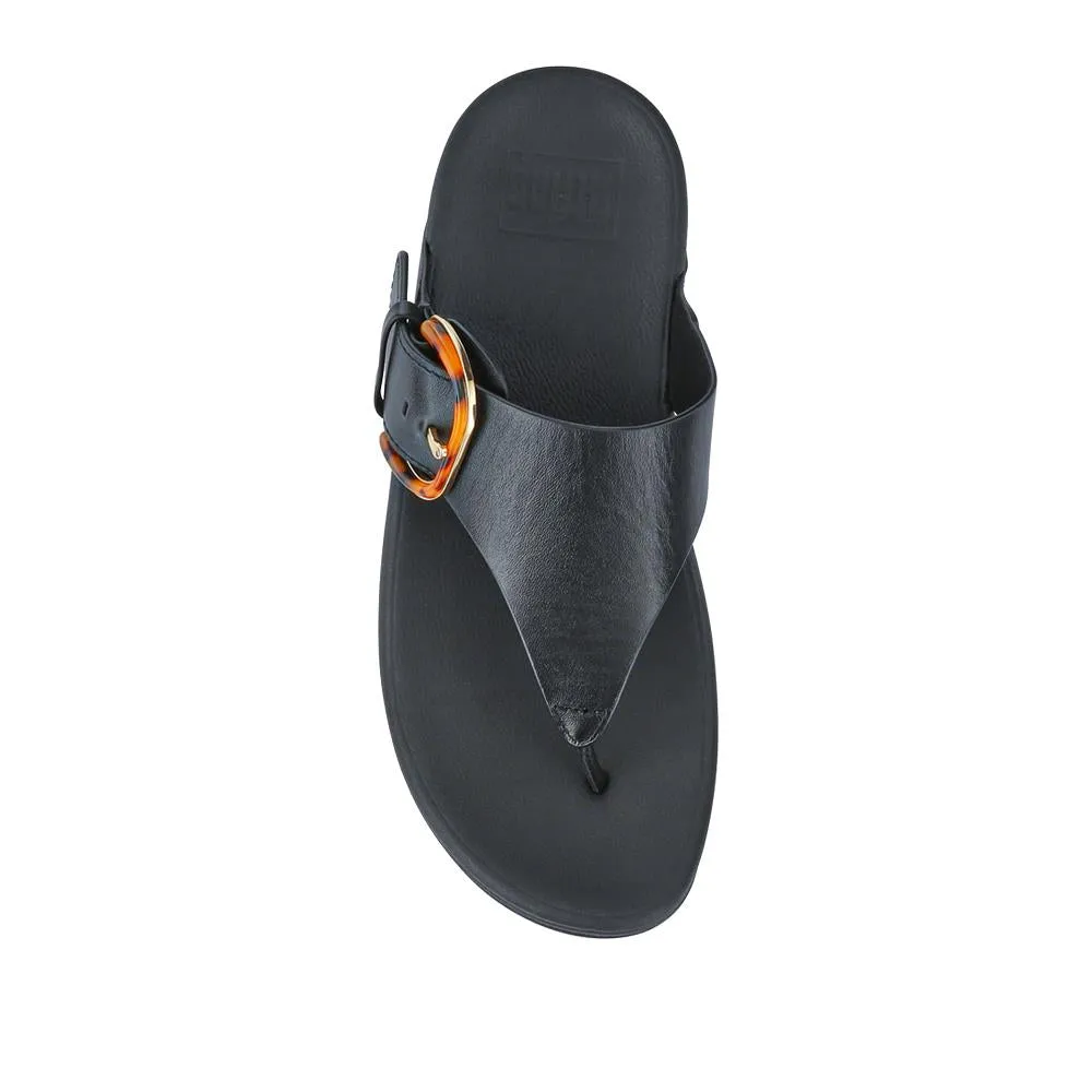 Leather Buckled Toe-Post Sandals - FITF41521 / 326 867 sold by Jones Bootmaker product image thumbnail 5