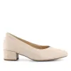 Block-Heeled Smart Leather Court Shoes - GAB41512 / 327 007 sold by Jones Bootmaker