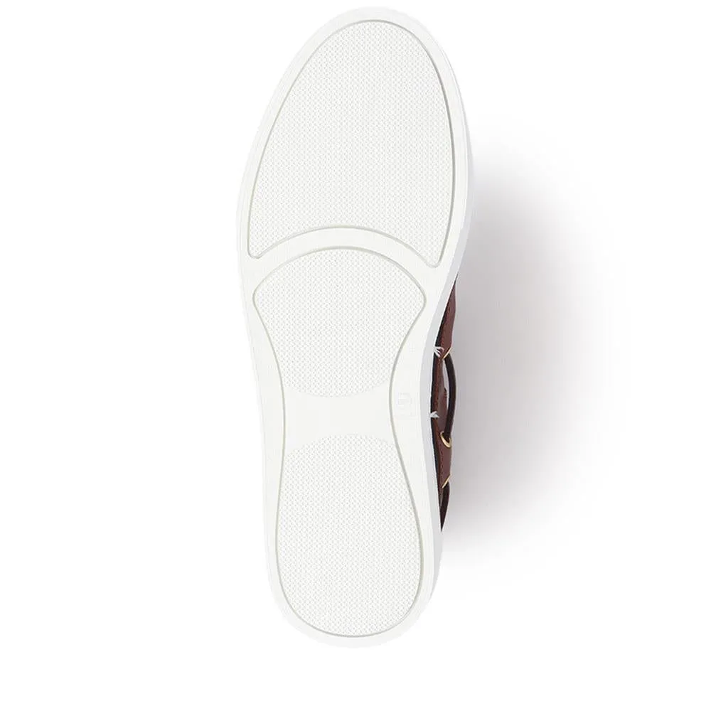 Bosun Two-Tone Leather Boat Shoes - BARBR39514 / 325 434 sold by Jones Bootmaker product image thumbnail 4