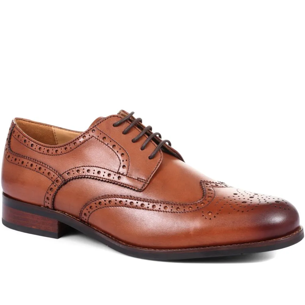 Manning Wide-Fit Men's Brogues - MANNING / 320 487 sold by Jones Bootmaker