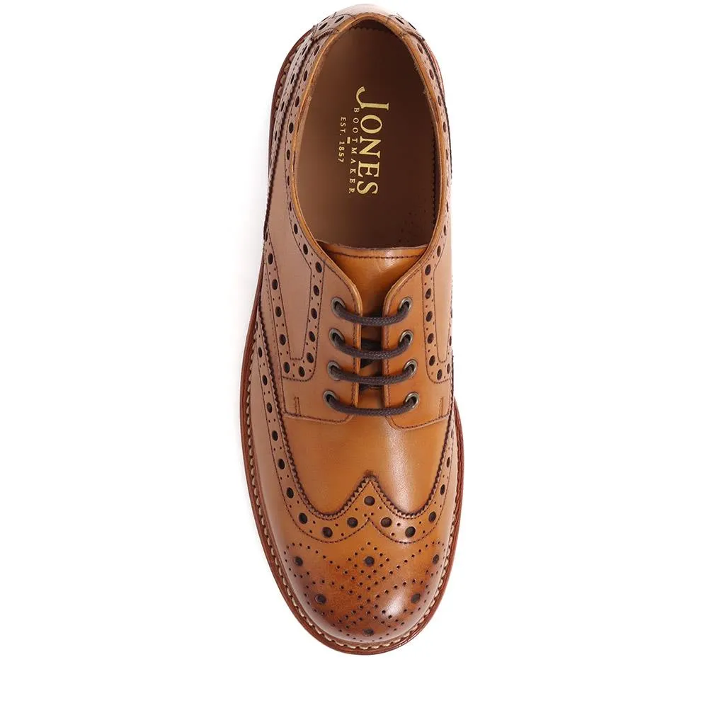 Bushwick Goodyear Welted Leather Brogues - BUSHWICK / 319 886 sold by Jones Bootmaker product image thumbnail 5