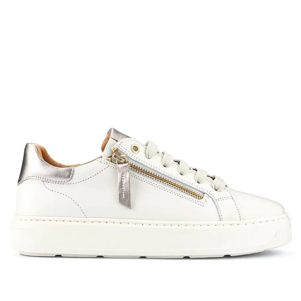 Paulina Chunky Leather Trainers - PAULINA / 326 970 sold by Jones Bootmaker