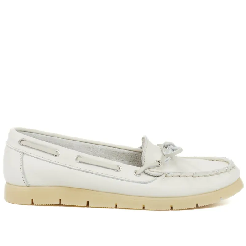 Penella Hand-Stitched Leather Moccasins - PENELLA / 327 210 sold by Jones Bootmaker
