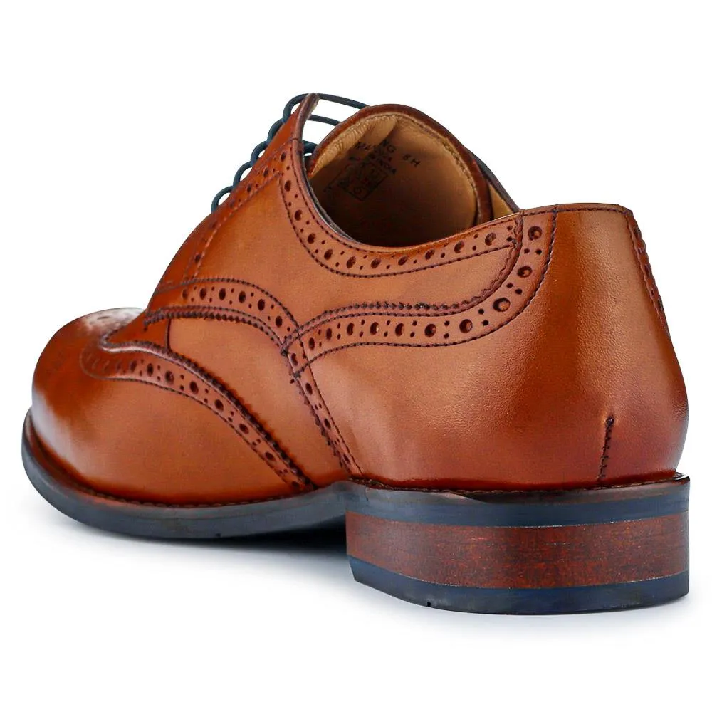 Manning Wide-Fit Men's Brogues - MANNING / 320 487 sold by Jones Bootmaker product image thumbnail 3