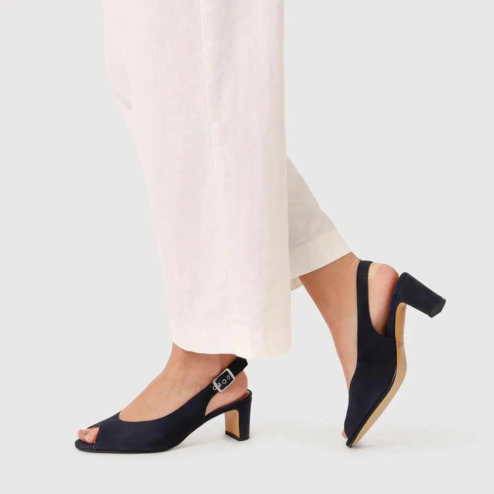 Xiomara Leather Slingback Court Shoes - XIOMARA / 327 552 sold by Jones Bootmaker product image thumbnail 5