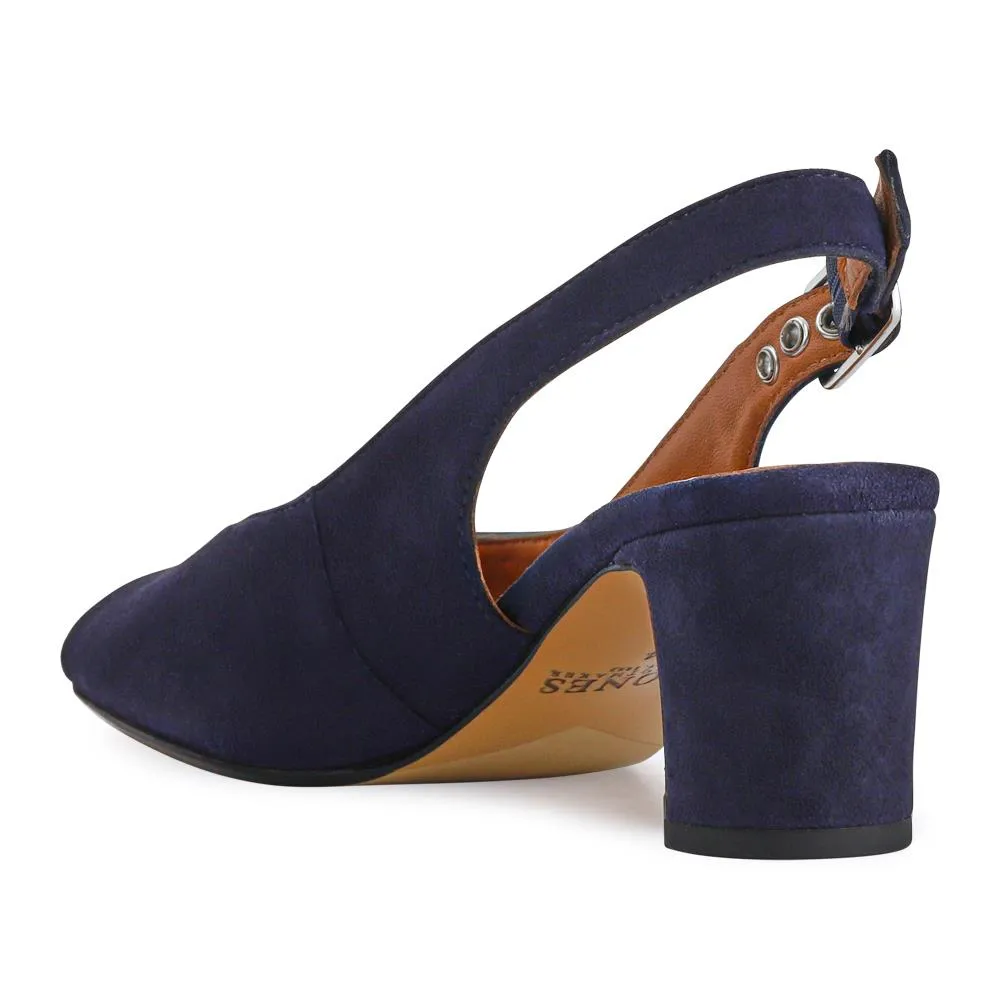 Xiomara Leather Slingback Court Shoes - XIOMARA / 327 552 sold by Jones Bootmaker product image thumbnail 3